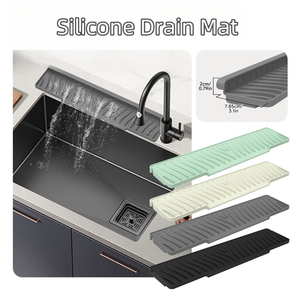 New Silicone Drain Mat Anti-sl - Silicone Tap Washer review and price